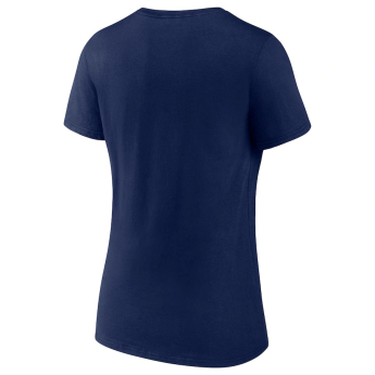 Colorado Avalanche ženska majica 2022 Stanley Cup Champions Celebration V-Neck blue