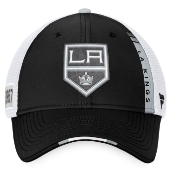Los Angeles Kings kapa za bejzbol 2022 NHL Draft Authentic Pro On Stage Trucker Adjustable