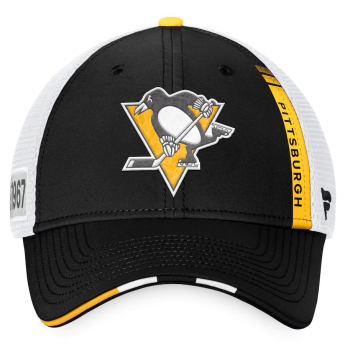 Pittsburgh Penguins kapa za bejzbol 2022 NHL Draft Authentic Pro On Stage Trucker Adjustable