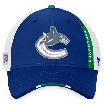 Vancouver Canucks kapa za bejzbol 2022 NHL Draft Authentic Pro On Stage Trucker Adjustable