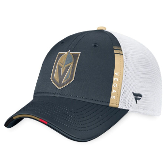 Vegas Golden Knights kapa za bejzbol 2022 NHL Draft Authentic Pro On Stage Trucker Adjustable