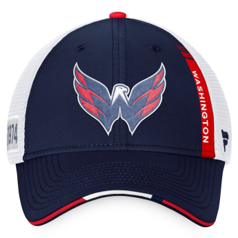 Washington Capitals kapa za bejzbol 2022 NHL Draft Authentic Pro On Stage Trucker Adjustable