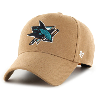 San Jose Sharks kapa za bejzbol ’47 MVP Snapback camel beige