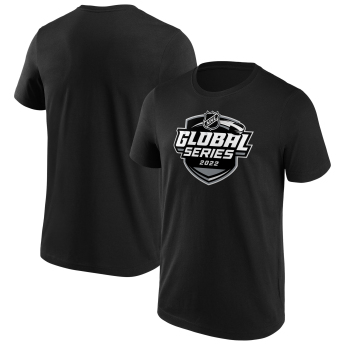 NHL proizvodi muška majica Global Series 2022 Primary Logo Graphic black
