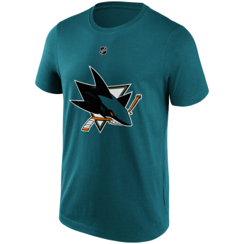 San Jose Sharks muška majica Tomas Hertl #48 Name & Number Graphic