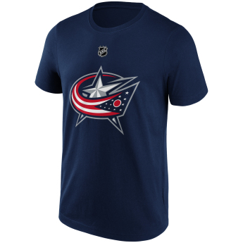 Columbus Blue Jackets muška majica Patrick Laine #29 Name & Number Graphic navy