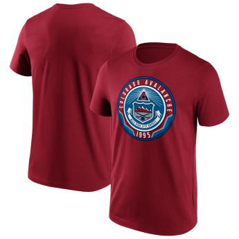 Colorado Avalanche muška majica Hometown Graphic dark red