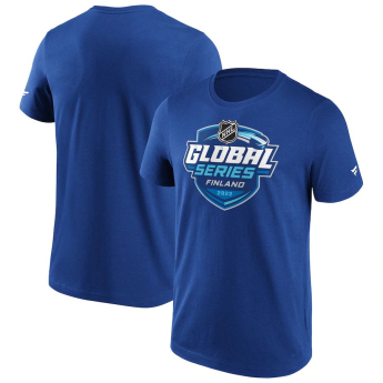 Hokejaške reprezentacije muška majica Global Series 2022 Challenge Finland Primary Logo Graphic