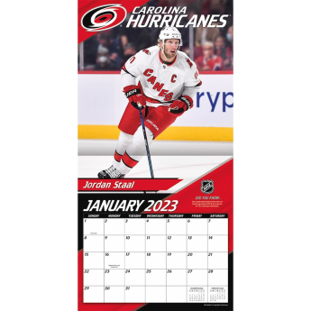 Carolina Hurricanes kalendar 2023 Wall Calendar