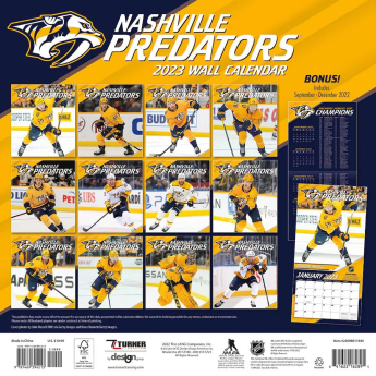 Nashville Predators kalendar 2023 Wall