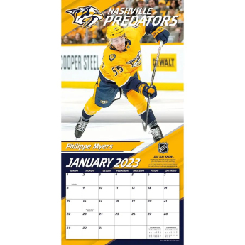 Nashville Predators kalendar 2023 Wall