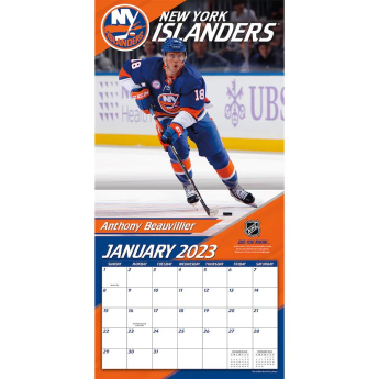 New York Islanders kalendar 2023 Wall Calendar