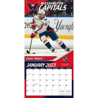 Washington Capitals kalendar 2023 Wall Calendar