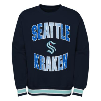 Seattle Kraken dječja majica Classic Blueliner Crew Neck