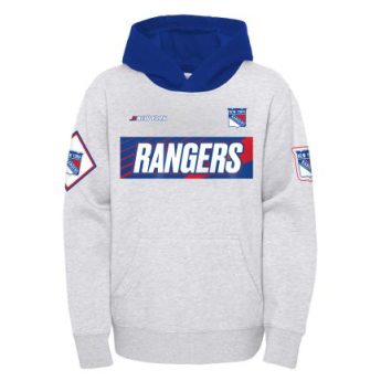 New York Rangers dječja majica s kapuljačom Star Shootout Oversized