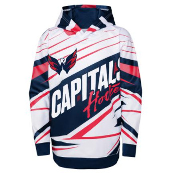 Washington Capitals dječja majica s kapuljačom Adept Quarterback Sublimated