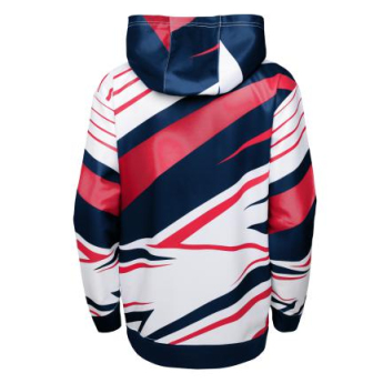Washington Capitals dječja majica s kapuljačom Adept Quarterback Sublimated