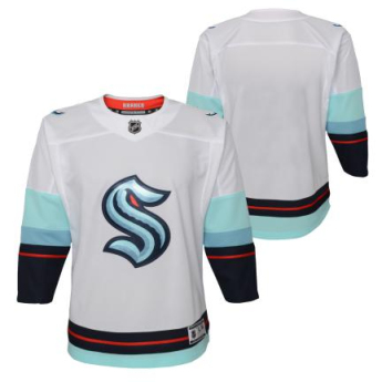 Seattle Kraken dječji hokejaški dres Premier White Away
