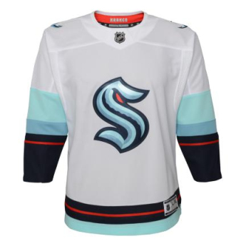 Seattle Kraken dječji hokejaški dres Premier White Away