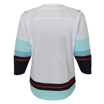 Seattle Kraken dječji hokejaški dres Premier White Away