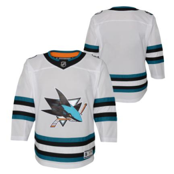 San Jose Sharks dječji hokejaški dres Premier White Away