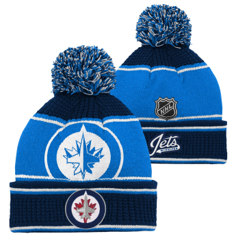 Winnipeg Jets dječja zimska kapa Grinder 2 Jacquared Cuff