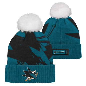 San Jose Sharks dječja zimska kapa Big Face