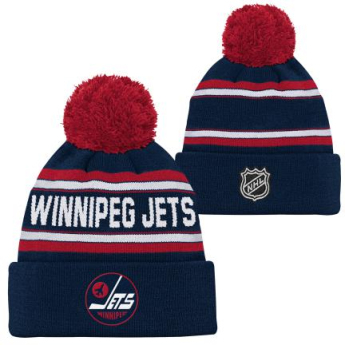 Winnipeg Jets dječja zimska kapa Third Jersey Jasquard Cuffed