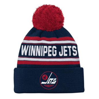 Winnipeg Jets dječja zimska kapa Third Jersey Jasquard Cuffed