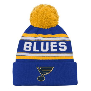 St. Louis Blues dječja zimska kapa Wordmark Cuffed Pom