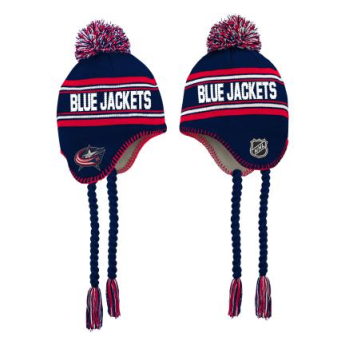Columbus Blue Jackets dječja zimska kapa Jacquard Tassel