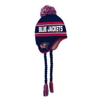 Columbus Blue Jackets dječja zimska kapa Jacquard Tassel