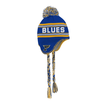 St. Louis Blues dječja zimska kapa Jacquard Tassel