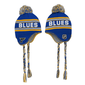 St. Louis Blues dječja zimska kapa Jacquard Tassel