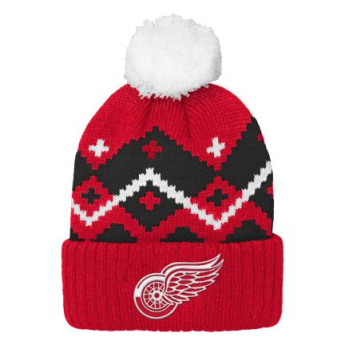 Detroit Red Wings dječja zimska kapa Patchwork Cuffed Knit