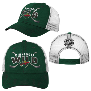 Minnesota Wild dječja baseball kapa sa šiltom Core Lockup Trucker Snapback