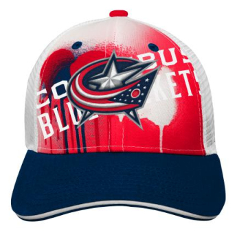 Columbus Blue Jackets dječja baseball kapa sa šiltom Paint Splatter Fashion Meshback