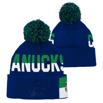 Vancouver Canucks dječja zimska kapa Faceoff Jacquard Knit