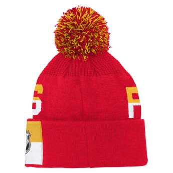 Calgary Flames dječja zimska kapa Faceoff Jacquard Knit