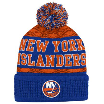 New York Islanders dječja zimska kapa Puck Pattern Cuffed