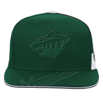 Minnesota Wild dječja flat šilterica Faceoff Structured