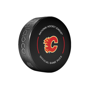 Calgary Flames pak Official Game Puck 2022-2023