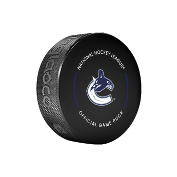 Vancouver Canucks pak Official Game Puck 2022-2023