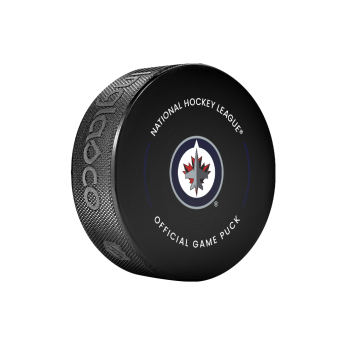 Winnipeg Jets pak Official Game Puck 2022-2023