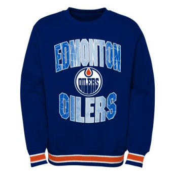 Edmonton Oilers dječja majica s kapuljačom Blueliner Crew Neck