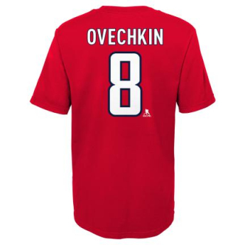 Washington Capitals dječja majica Flat Captains Name and Number