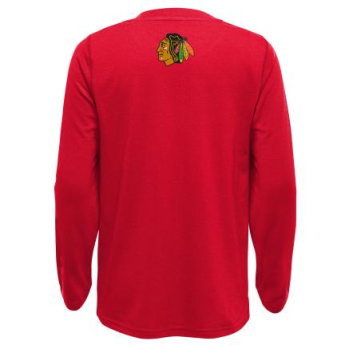 Chicago Blackhawks dječja majica dugih rukava Rink Reimagined LS Ultra red