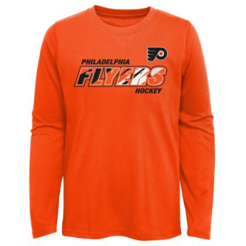 Philadelphia Flyers dječja majica dugih rukava Rink Reimagined LS Ultra orange