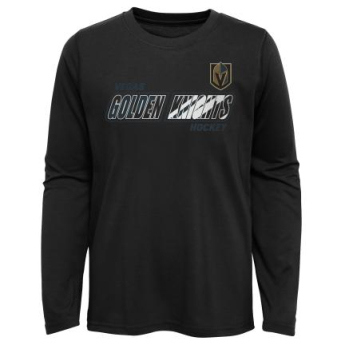 Vegas Golden Knights dječja majica dugih rukava Rink Reimagined LS Ultra black