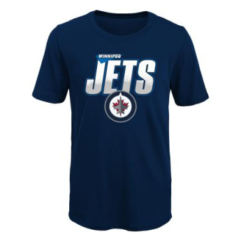 Winnipeg Jets dječja majica Frosty Center Ultra blue